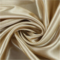 Charmeuse Satin Fabric 50 Yard Roll 44in Wide - Champagne Gold