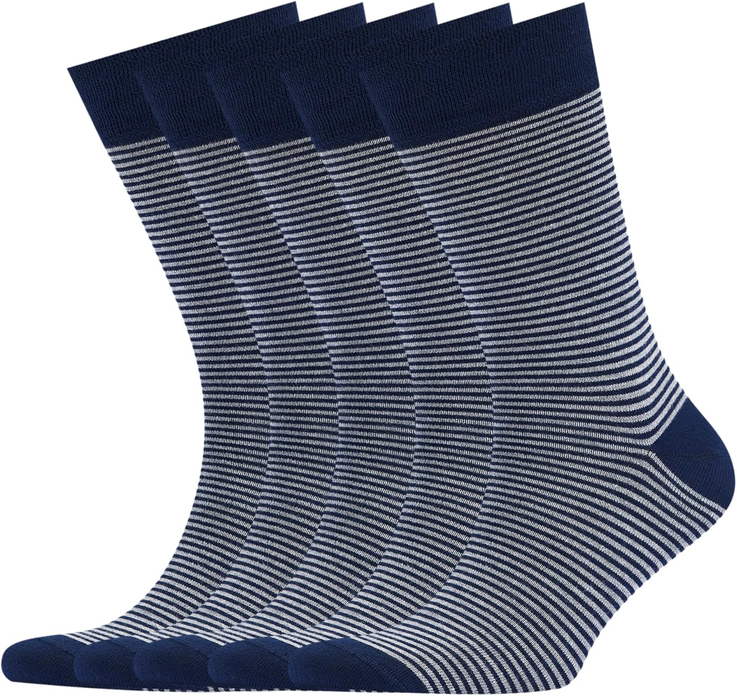 VRD Mens Dress Socks 5-Pack Assorted Patterns for Stylish Wear