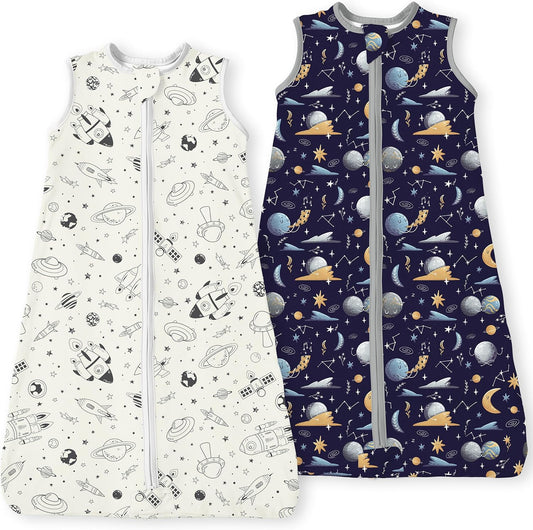 Toddler Sleep Sacks 2T-4T, Light Summer Wearable Blankets