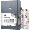 Clever Fox Planner PRO 2nd Edition Weekly Agenda - Goal Focused