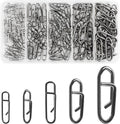 OROOTL Fishing Snaps Clips Kit 165pcs - High Strength Speed Clips