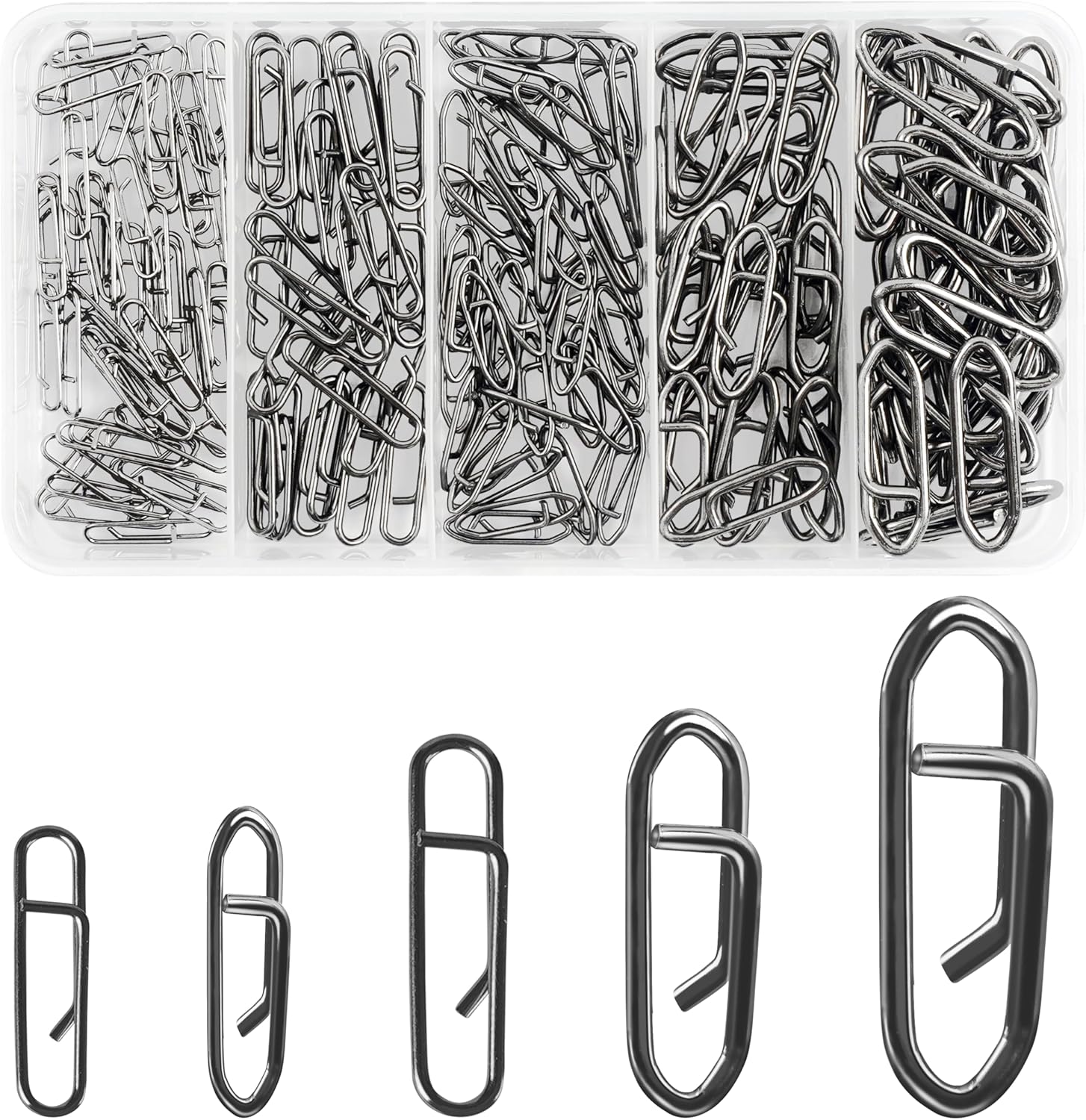 165pcs High Strength Fishing Snaps Kit by OROOTL