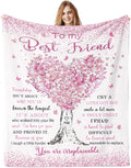 Best Friend Birthday Gifts Blanket for Women - Unique BFF Gift