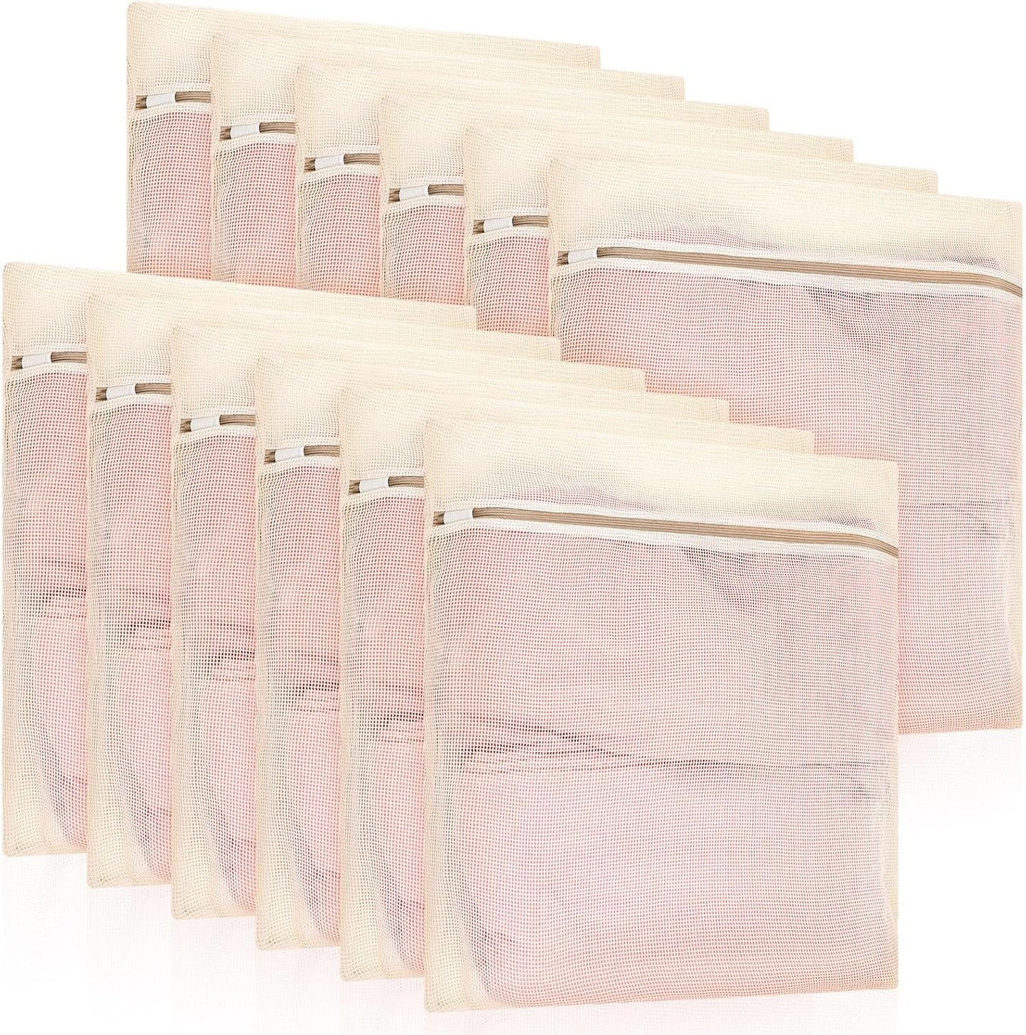 Organic Cotton Mesh Laundry Bags | Breathable & Spacious | Reallnaive