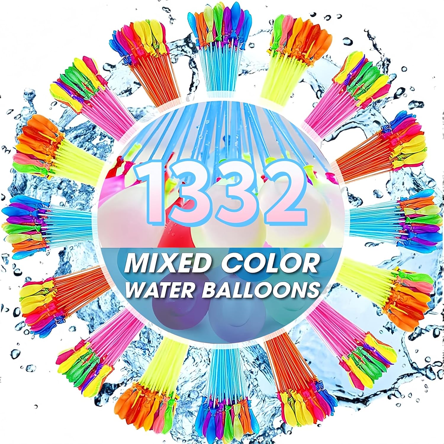 Summer Quick Fill Water Balloons for Fun and Cooling Activities