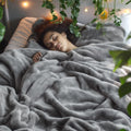 Bedsure GentleSoft Fleece California King Blanket - Lightweight Cozy