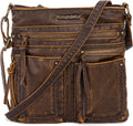 Crossbody Bag for Women Multi Pocket Shoulder Medium Travel Purses