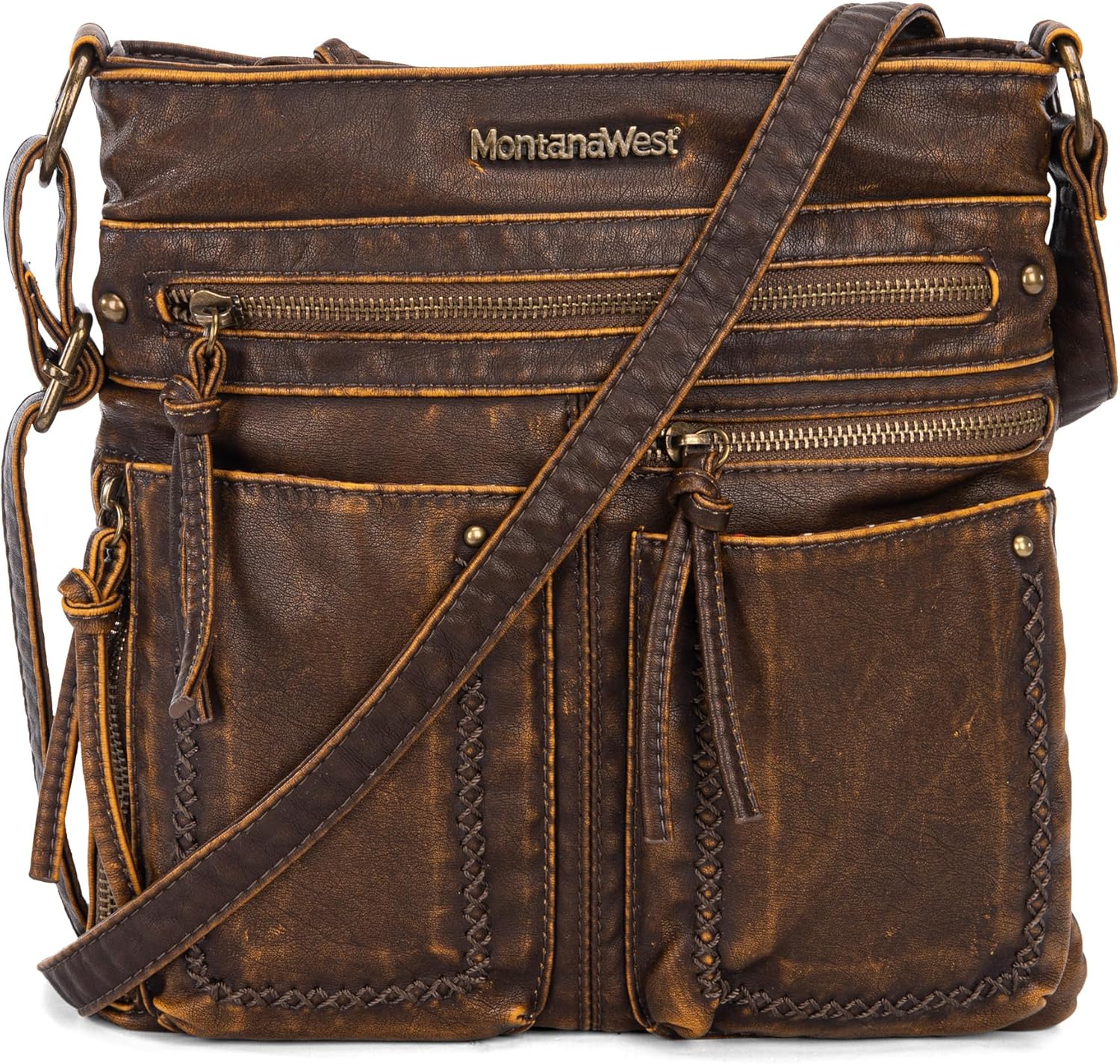 Montana West Crossbody Bag for Women - Stylish Multi Pocket Purse