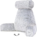 Husband Pillow XXL Rare Baby Arctic Grey Wolf Backrest - Reversible