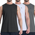 KPSUN Men's Quick Dry Workout Tank Top - Breathable Gym Shirt