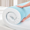 SyMax Full Mattress Topper 3 in - Cooling Memory Foam Comfort