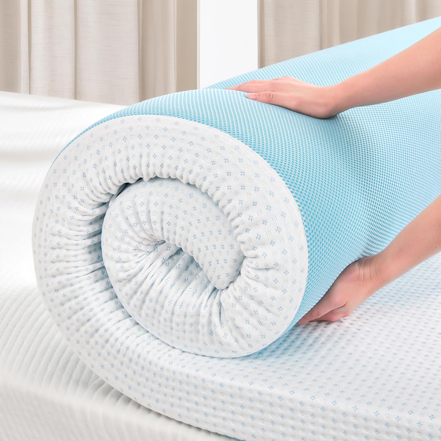 SyMax Full Mattress Topper for Ultimate Sleep Comfort and Support