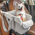 Console Dog Car Seat for Small Dogs - Secure Center Console Booster