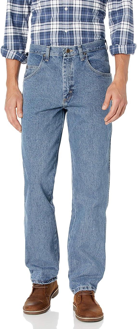 Wrangler Men's Relaxed Fit Jean for Ultimate Comfort and Style