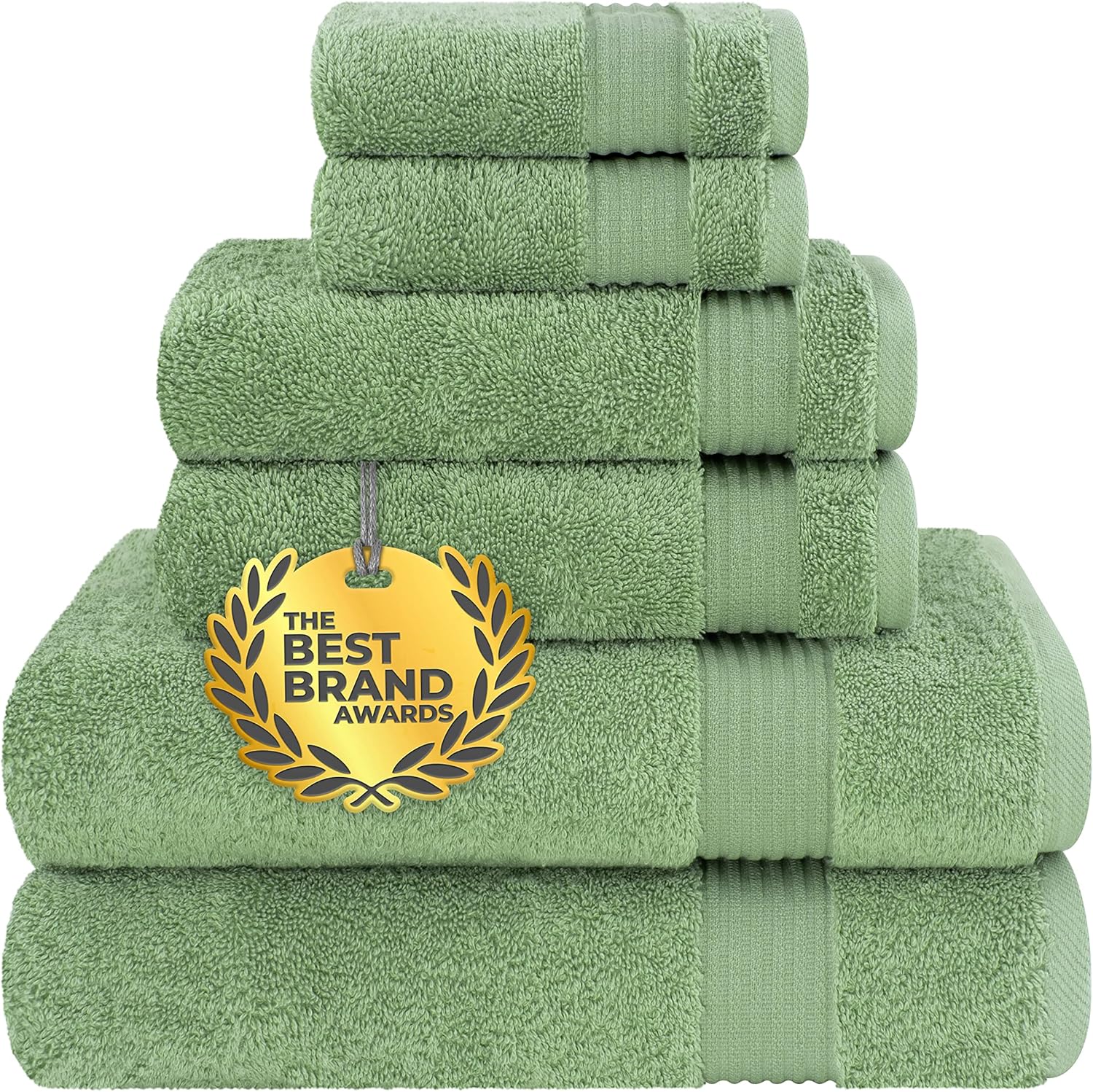 Luxurious 6 Piece Turkish Towel Set for Ultimate Comfort