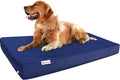 Extra Large Orthopedic Memory Foam Dog Bed 40x35x4 in - Cooling