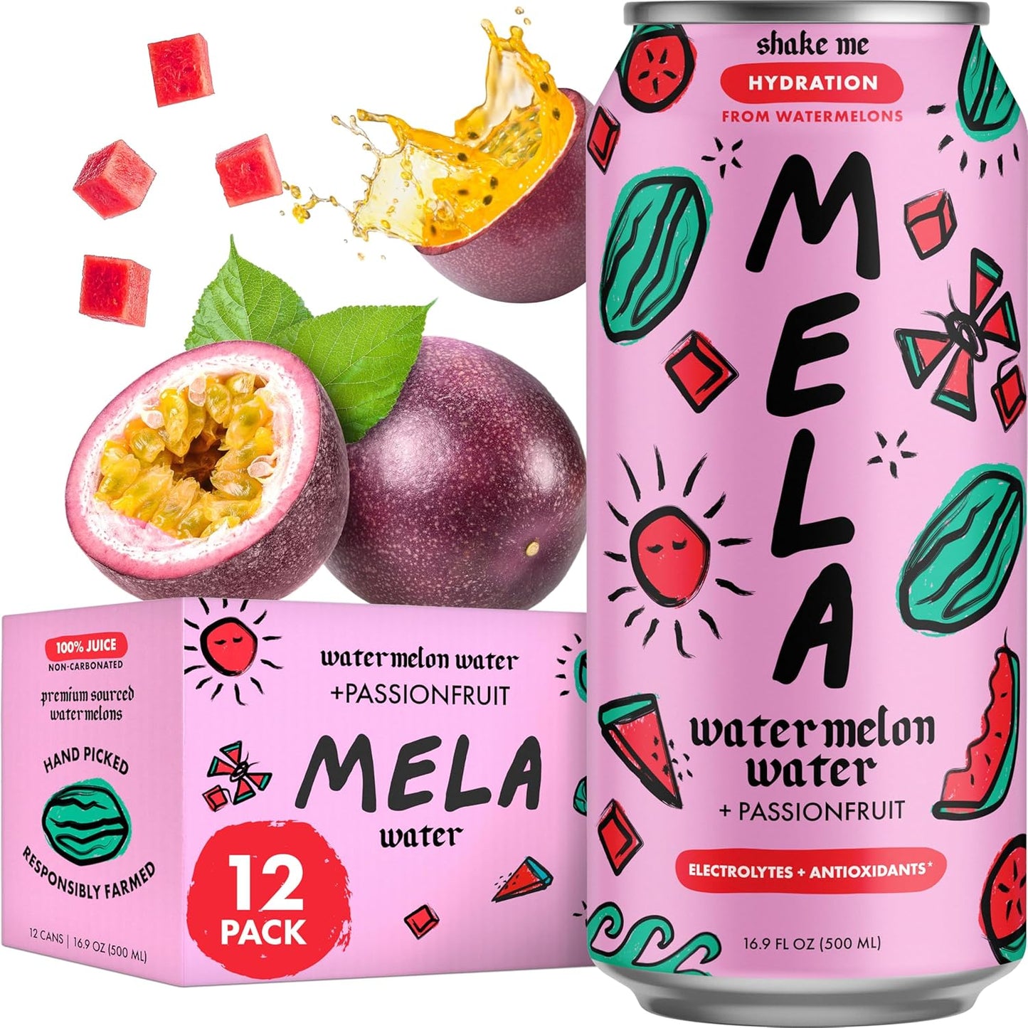 Mela Watermelon Water - Refreshing Natural Juice Alternative
