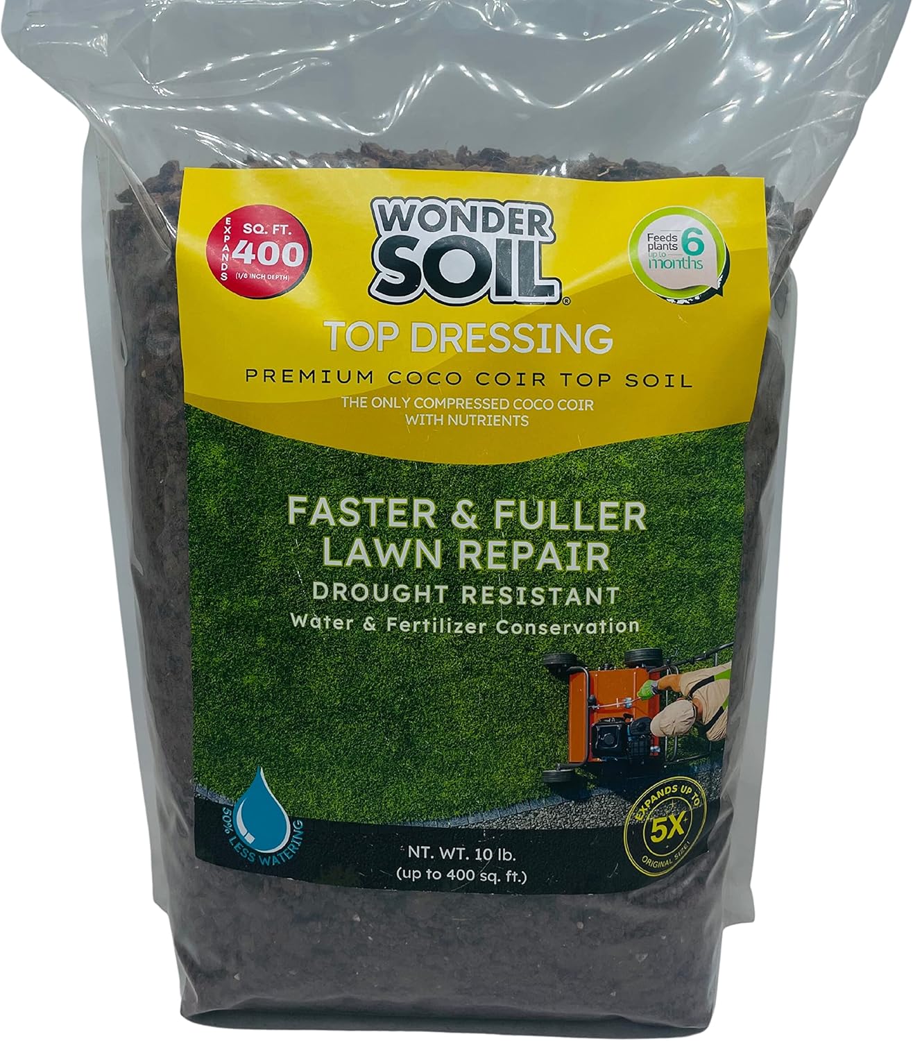 Premium Nutrient Rich Lawn Top Dressing for Thicker Greener Grass