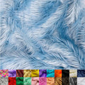 Ice Fabrics Faux Fur Fabric by the Yard - Baby Blue 60 in Wide