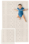 Yay Mats Stylish Extra Large Baby Play Mat - Thick Non-Toxic Foam