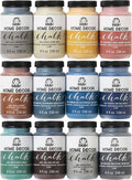 FolkArt Home Decor Ultra Matte Chalk Finish Paint Set - 12 Colors