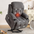 Power Lift Recliner Chair for Elderly with Massage and Heat