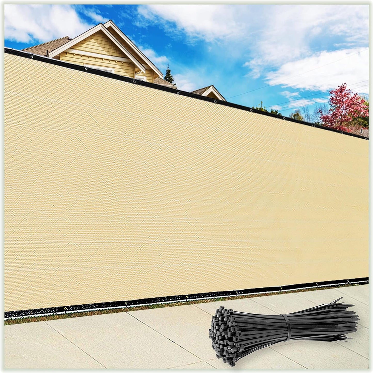 ColourTree Customized Size Fence Screen for Ultimate Privacy