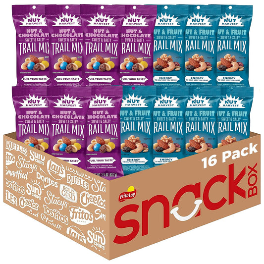 Nut Harvest Trail Mix Variety Pack - Perfect Snack for Everyone