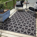 Keen Home Design Outdoor Rug 8x10 - Washable, Waterproof Patio Rug