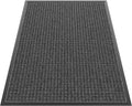 Sturdy Front Door Mat Outside Entrance 4 ft x 3 ft - All-Season Dirt