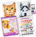 Paintable Pictures Paint Your Photo by Number Pets Edition - Custom