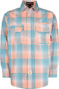 FR Shirt for Men Snaps Down 7oz Cotton Twill - NFPA2112 CAT2