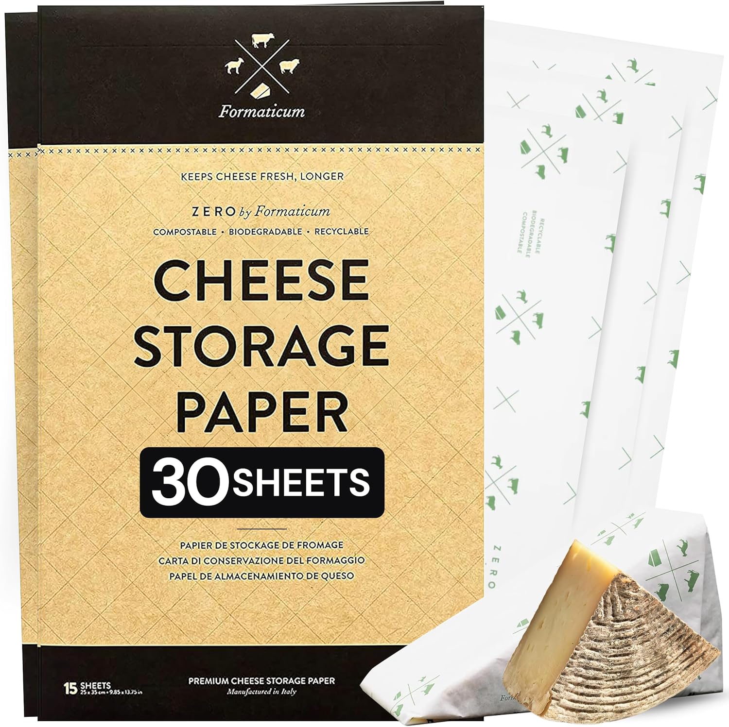 Formaticum Zero Cheese Storage Paper for Freshness