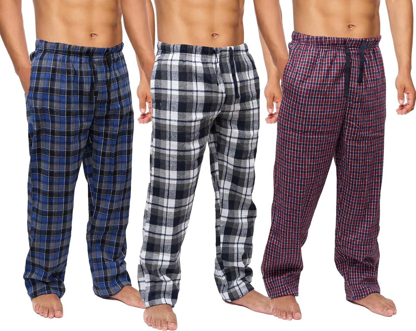 Active Club Mens Flannel Pajama Pants for Ultimate Comfort