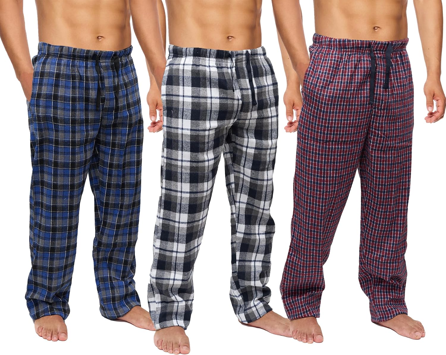 Active Club Mens Flannel Pajama Pants for Ultimate Comfort