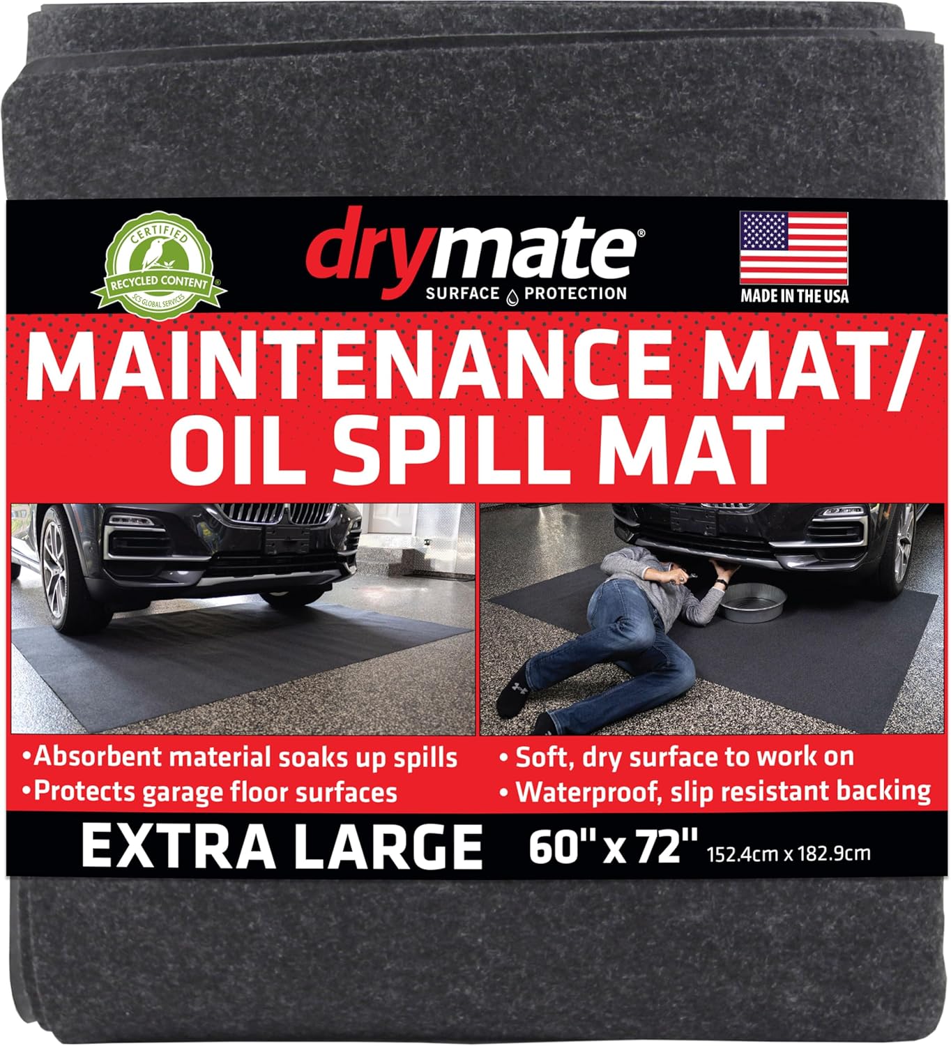 Drymate Premium Maintenance Mat for Oil Spill Protection