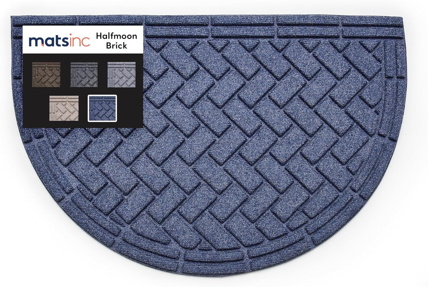 MATSINC Artisan Entry Front Door Mat - Water Absorbing Design