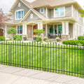 Metal Garden Fence 36 in H x 12 ft L - Decorative No Dig Border