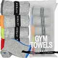 Acteon Microfiber Quick Dry Gym Towel Set - Odor-Free, Compact