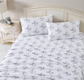 Cotton Flannel Full Sheet Set - Ultra-Soft Brushed Comfort