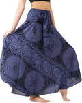 Long Skirts for Women Maxi Boho Skirt Floral Print - Comfortable Boho
