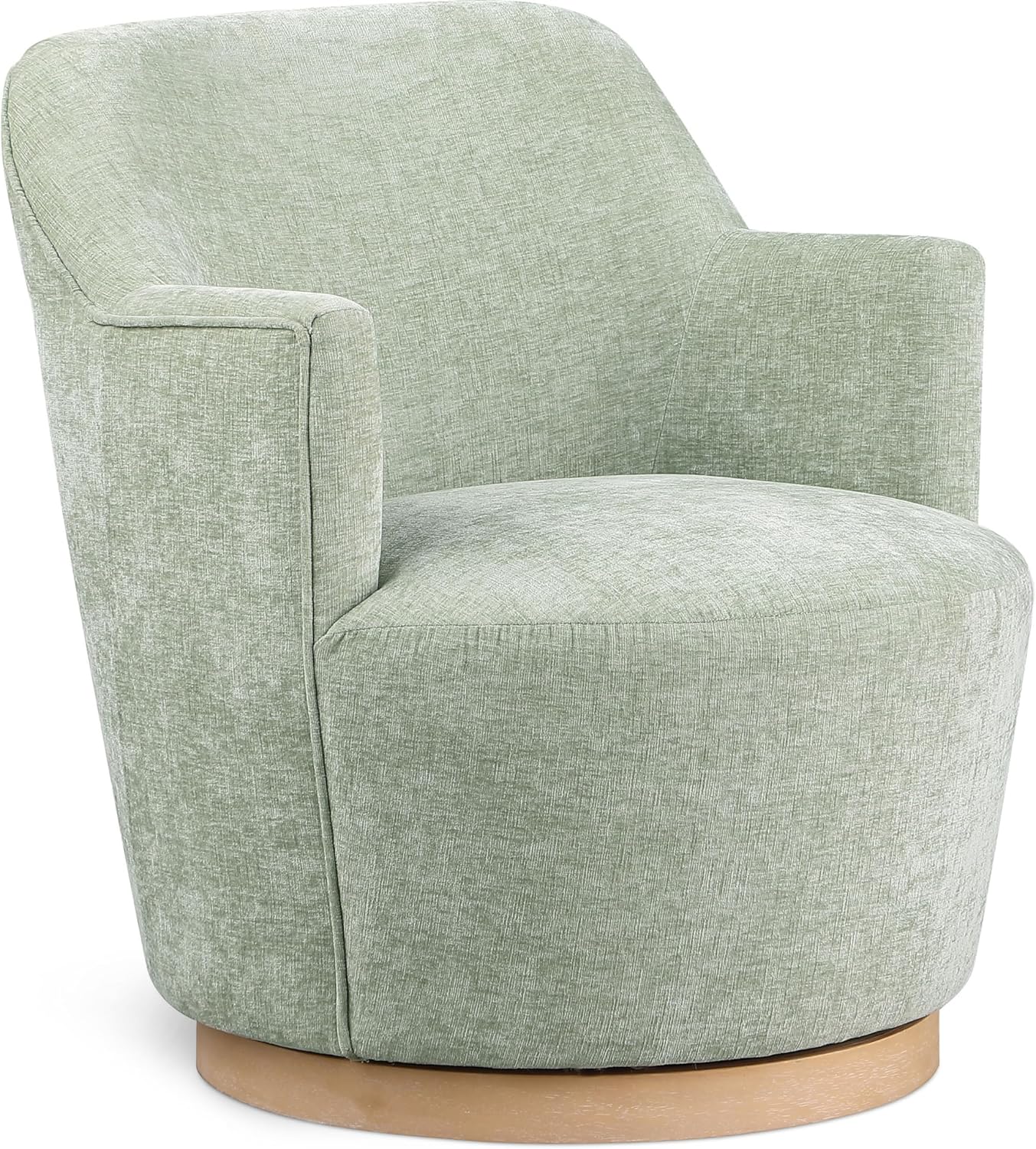 Modern Mint Swivel Chair by Meridian Furniture