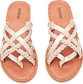 Veittes Women's Flat Sandals - Casual Criss Cross Strappy Flats