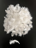 Bulk Goose Down Feather Stuffing 4 lb - Pillow Filling for Repair