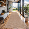 Easy Jute Rug 2x3 - Natural Indoor Outdoor Farmhouse Rug