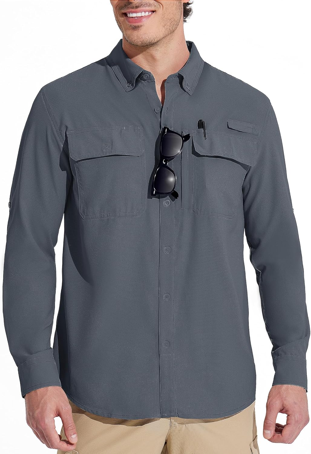 UPF 50+ Sun Protection Fishing Shirt