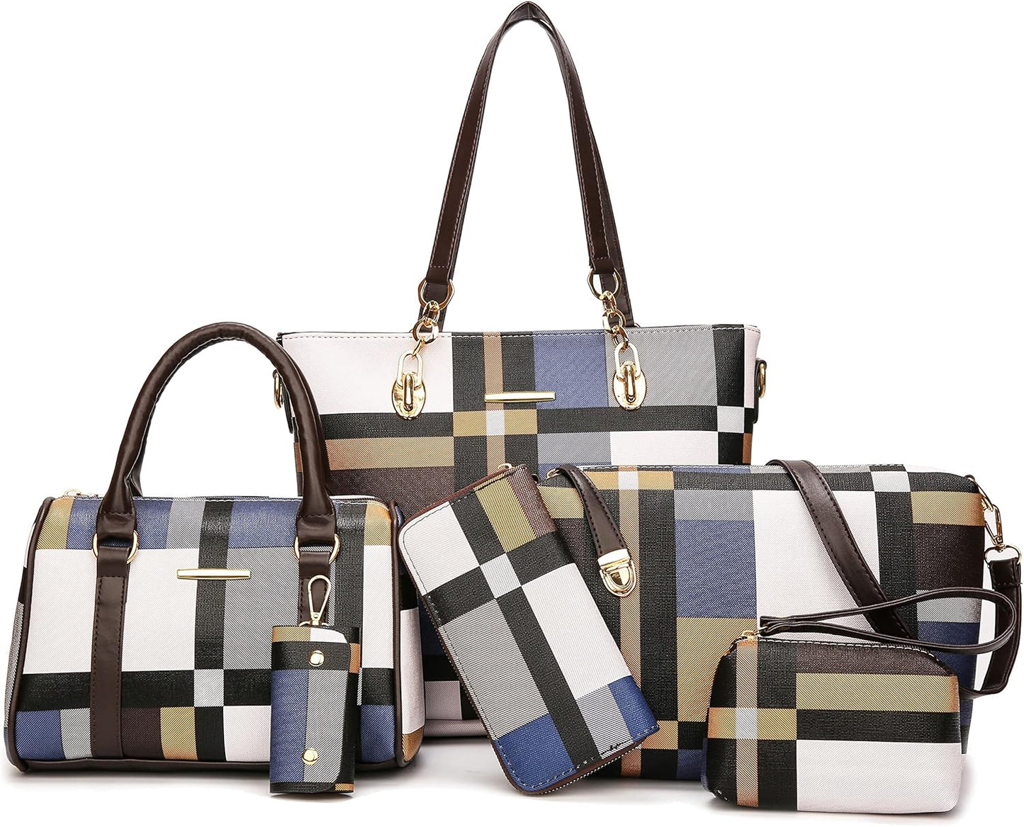 2E-youth Designer Purses Set for Women - Stylish Handbags