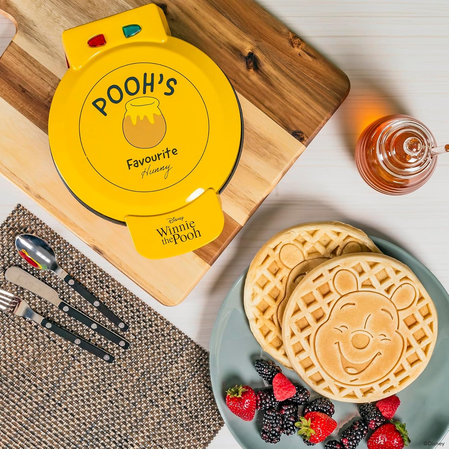 Disney Pooh Waffle Maker - Sweeten Your Morning