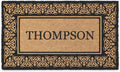 COCO MATS 'N MORE 38 in x 60 in Personalized Front Door Mat - Durable