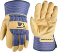 Wells Lamont Heavy Duty Work Gloves with Leather Palm - Durable
